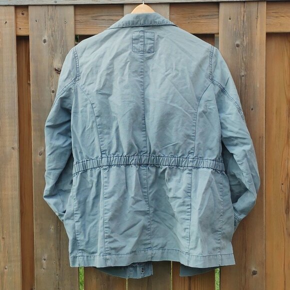GAP Anorak Jacket Full Zip Cargo Pockets Fall Jacket Women's Size Large - Picture 7 of 7